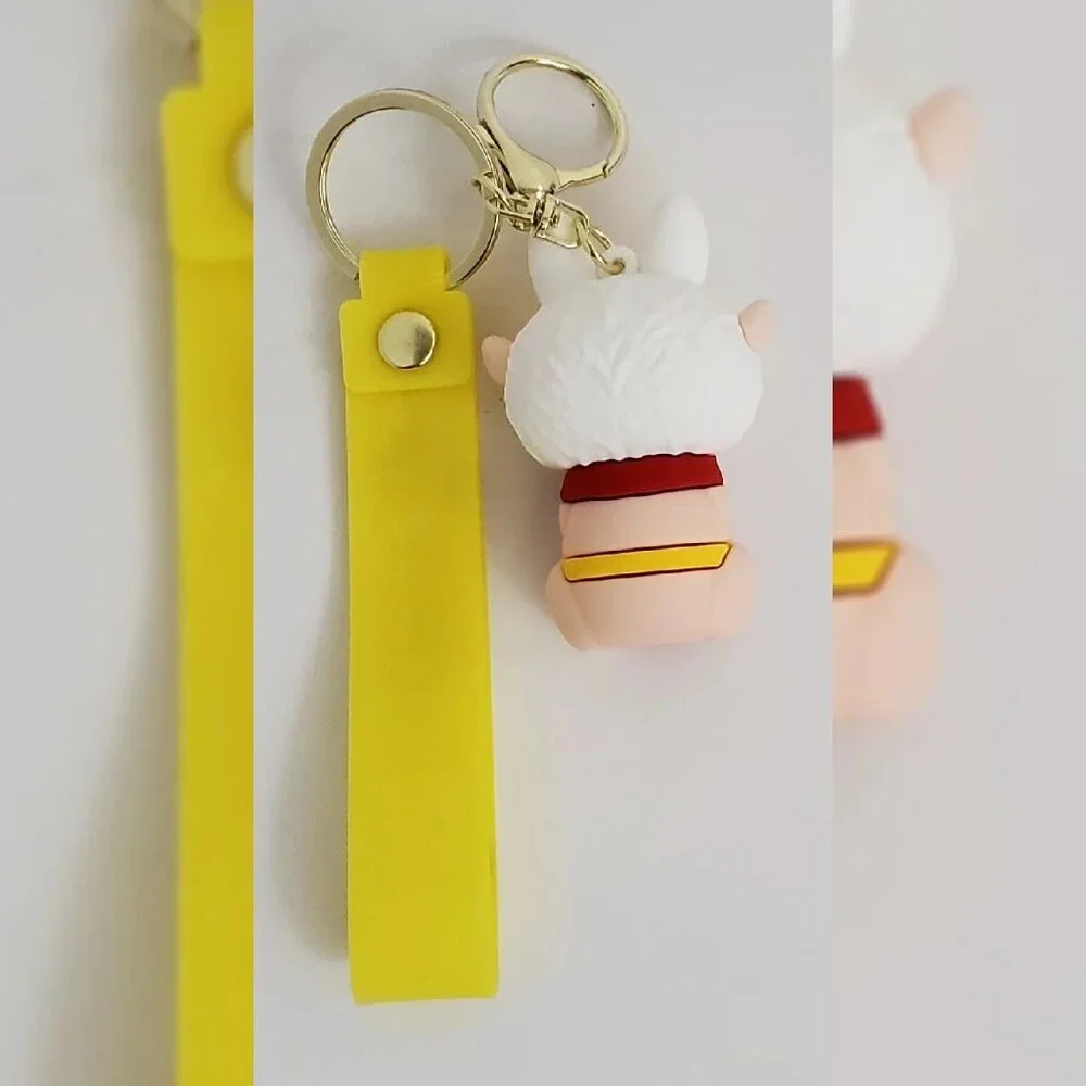 NWT LABUBU MONSTER KEY CHAIN MULTICOLOR 3D LOGO